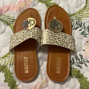 Marley Lilly Monogramed Kids Sandals